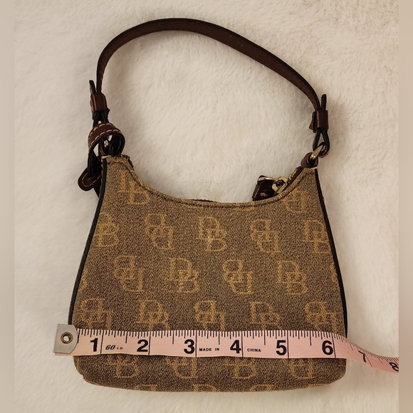 Dooney and Bourke Brown Mini Bitsy Bag - Picture 5 of 11